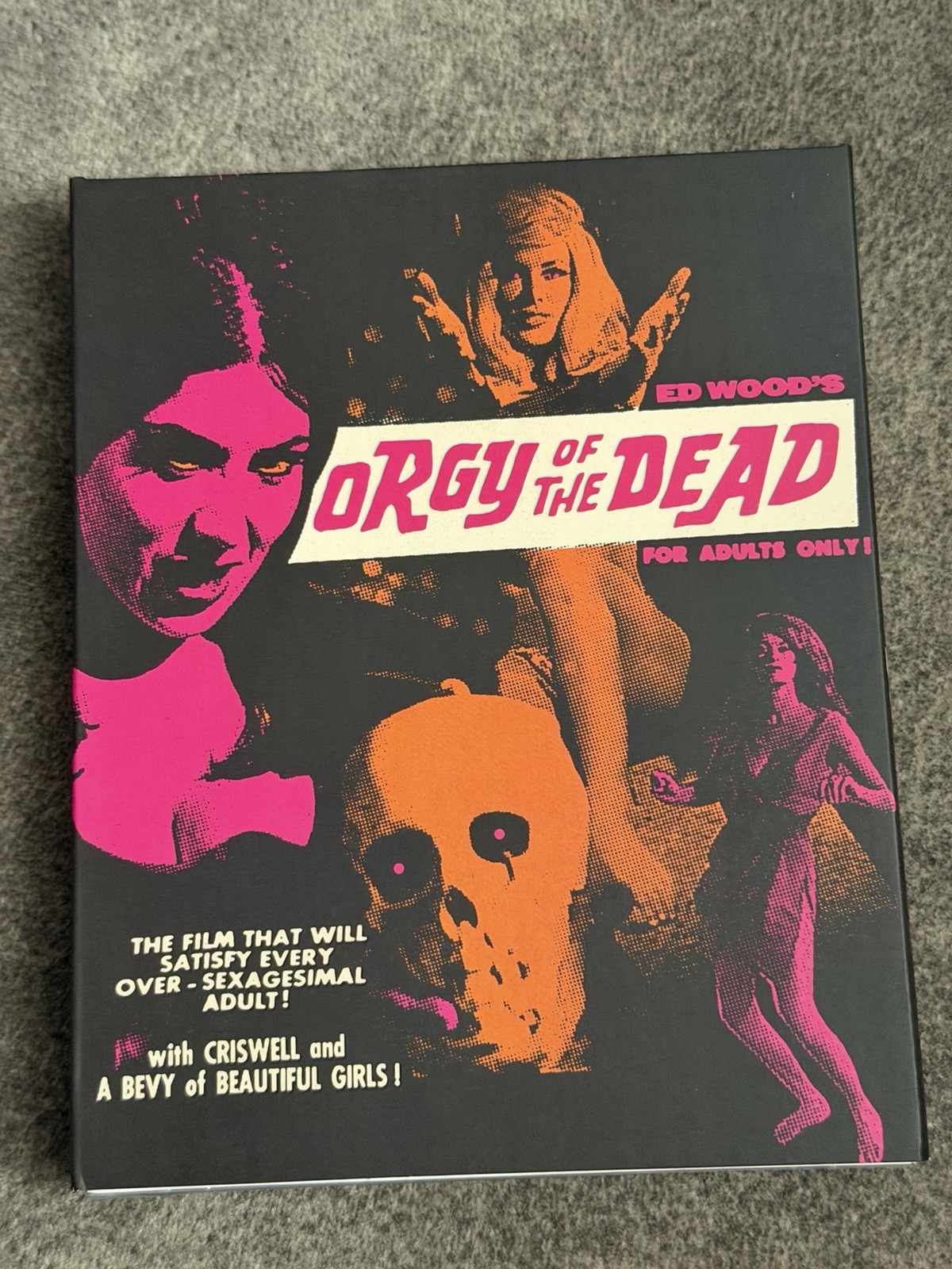 Orgy Of The Dead Blu-Ray Vinegar Syndrome Brand New Sealed with Slipcover