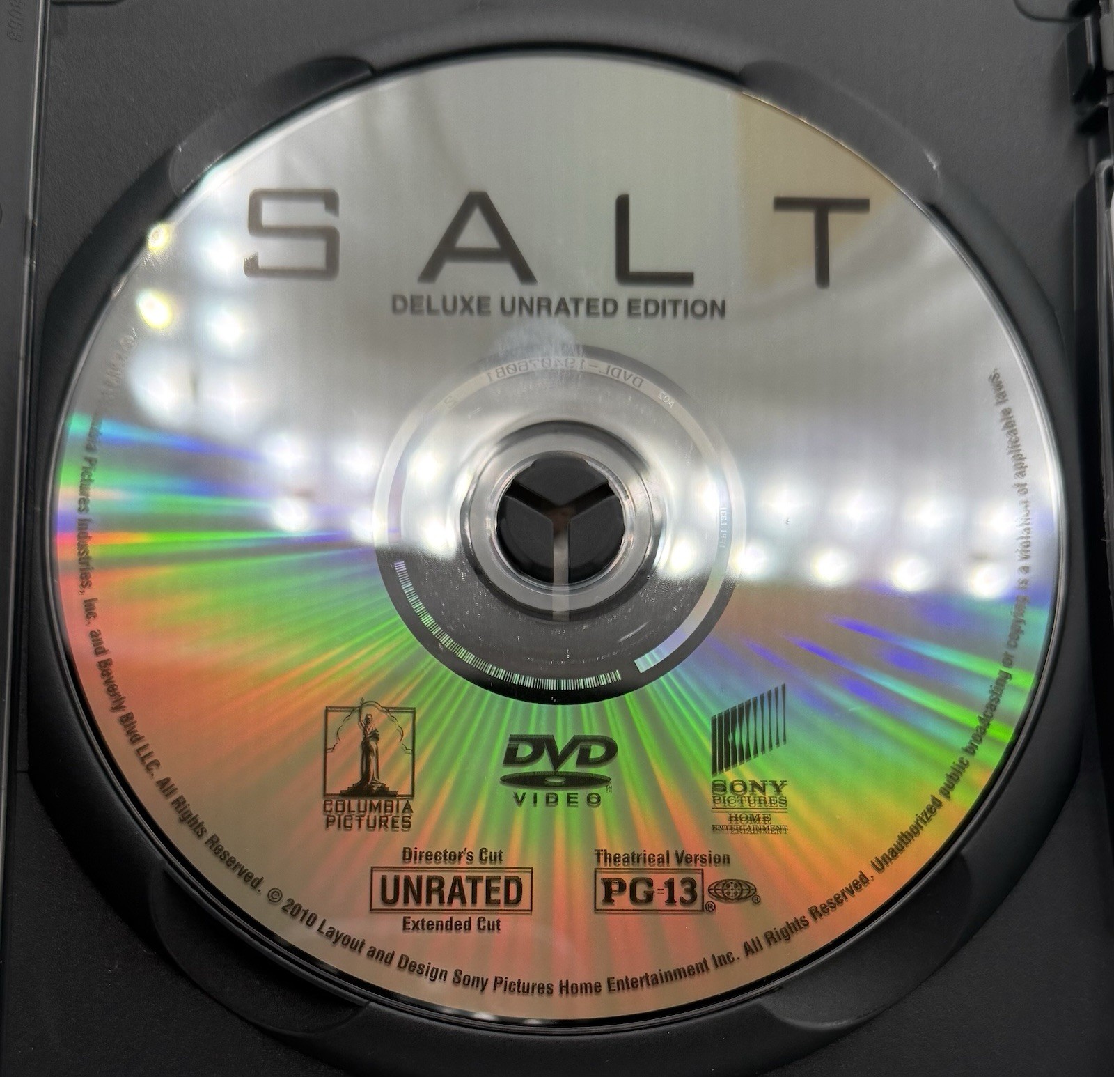 Salt (DVD Widescreen ) Deluxe Unrated Edition Angelina Jolie Liev Schreiber 2010