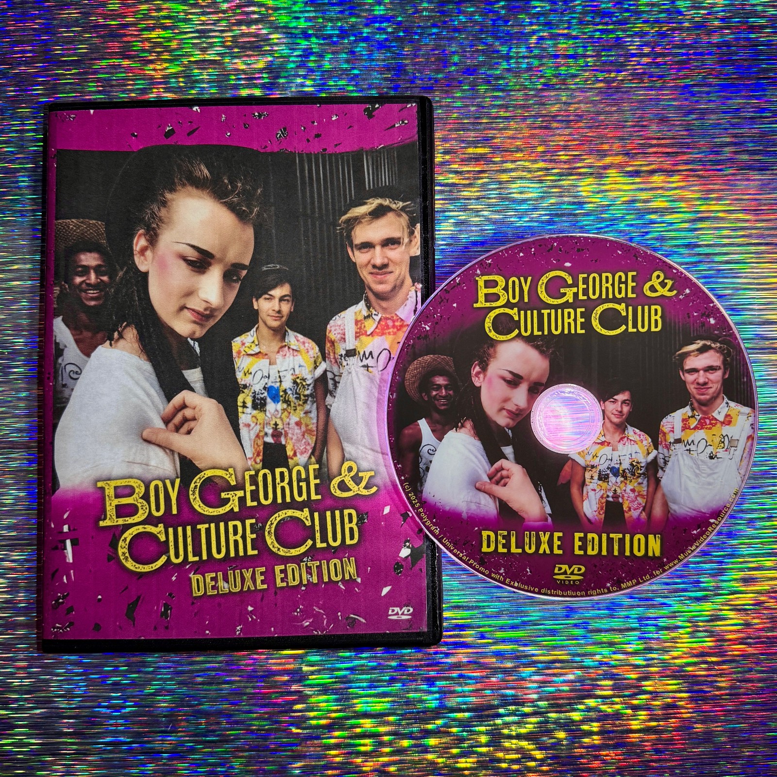 BOY GEORGE & CULTURE CLUB DELUXE EDITION (2025 Documentary) DVD or Blu-ray