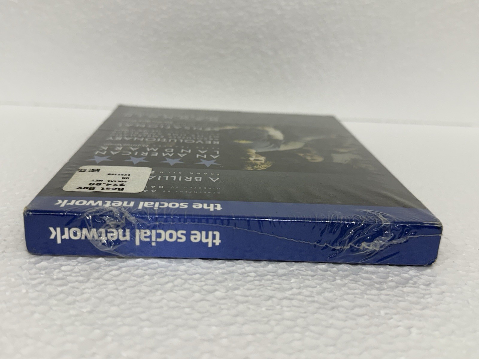 David Fincher THE SOCIAL NETWORK blu ray DVD Jesse Eisenberg Andrew Garfield-NEW