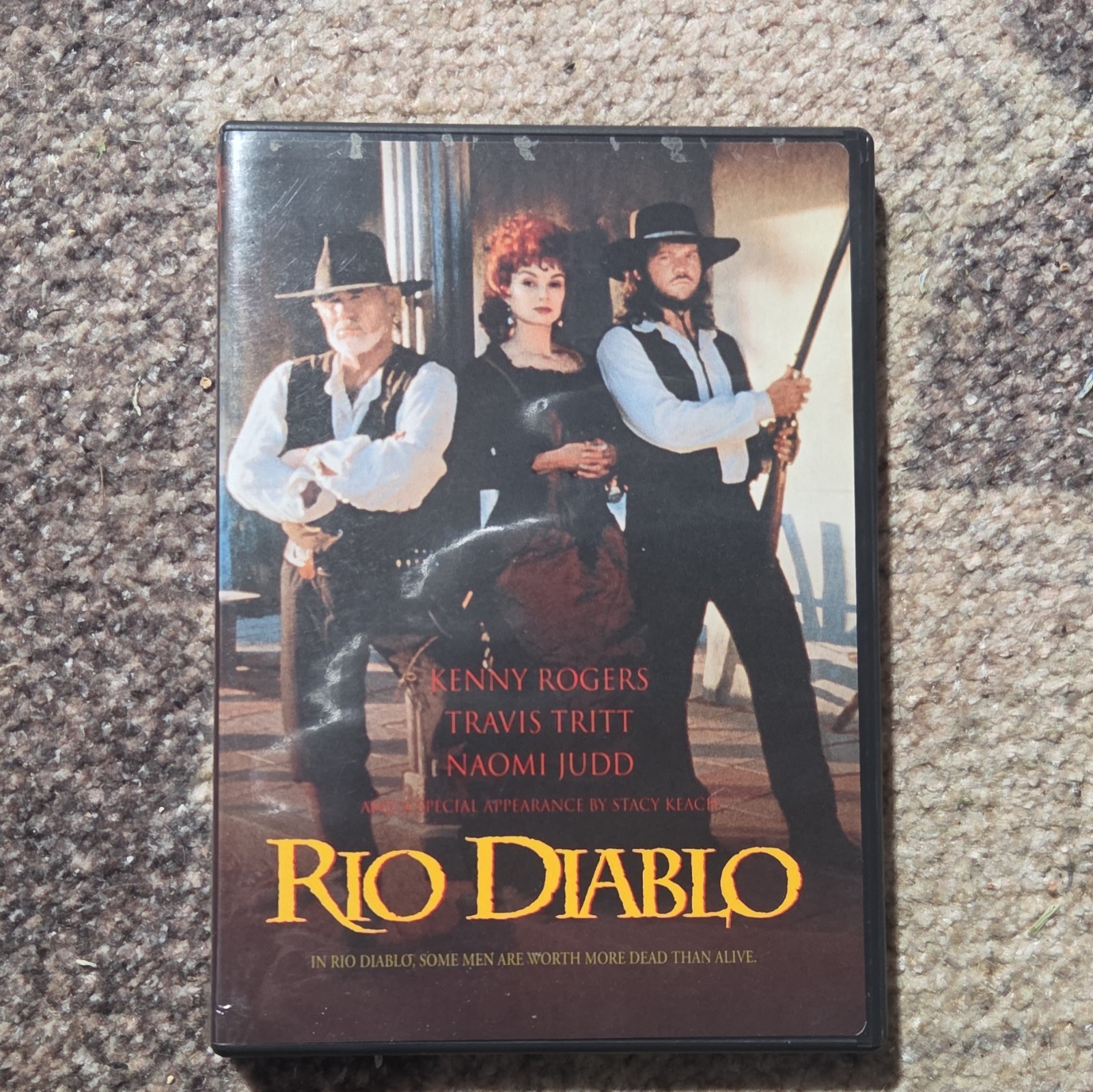 Hallmark Rio Diablo DVD Full Screen PG-13 1993 Kenny Rogers 98 min