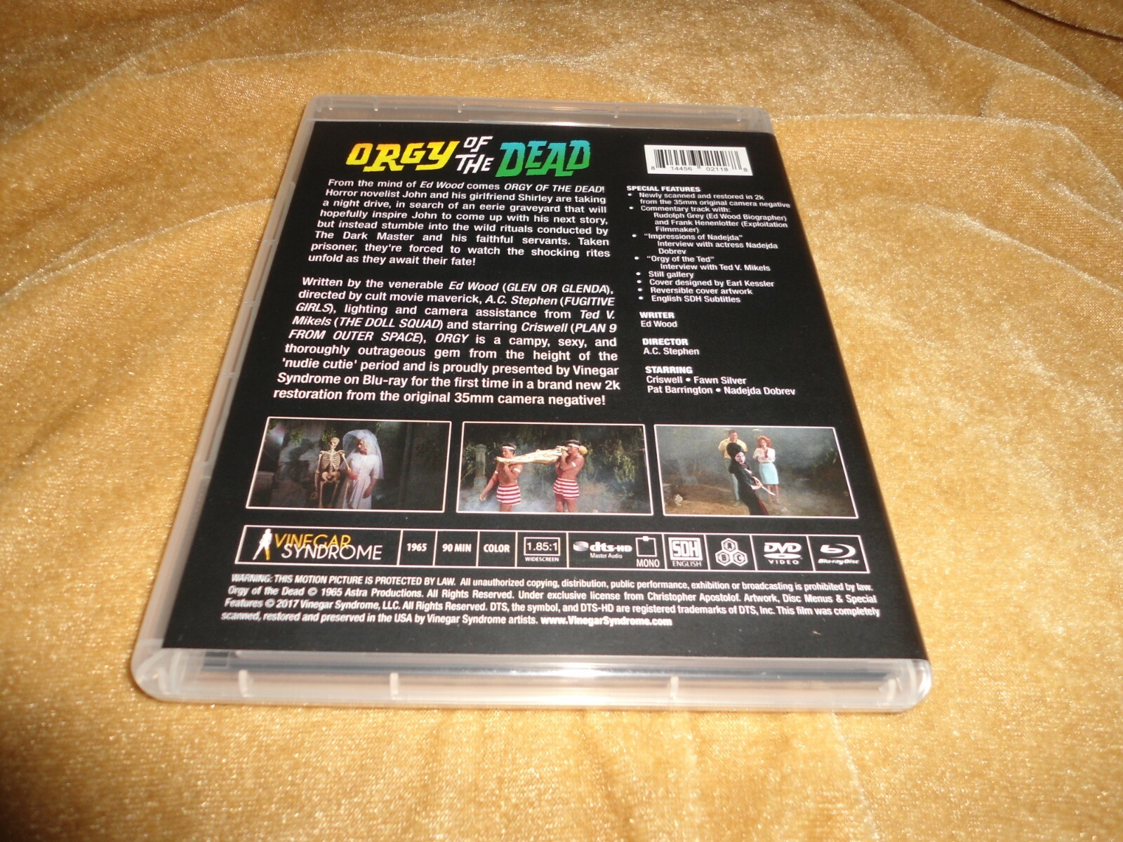 Ed Wood’s Orgy of the Dead (1965) [Blu-ray/DVD Combo]