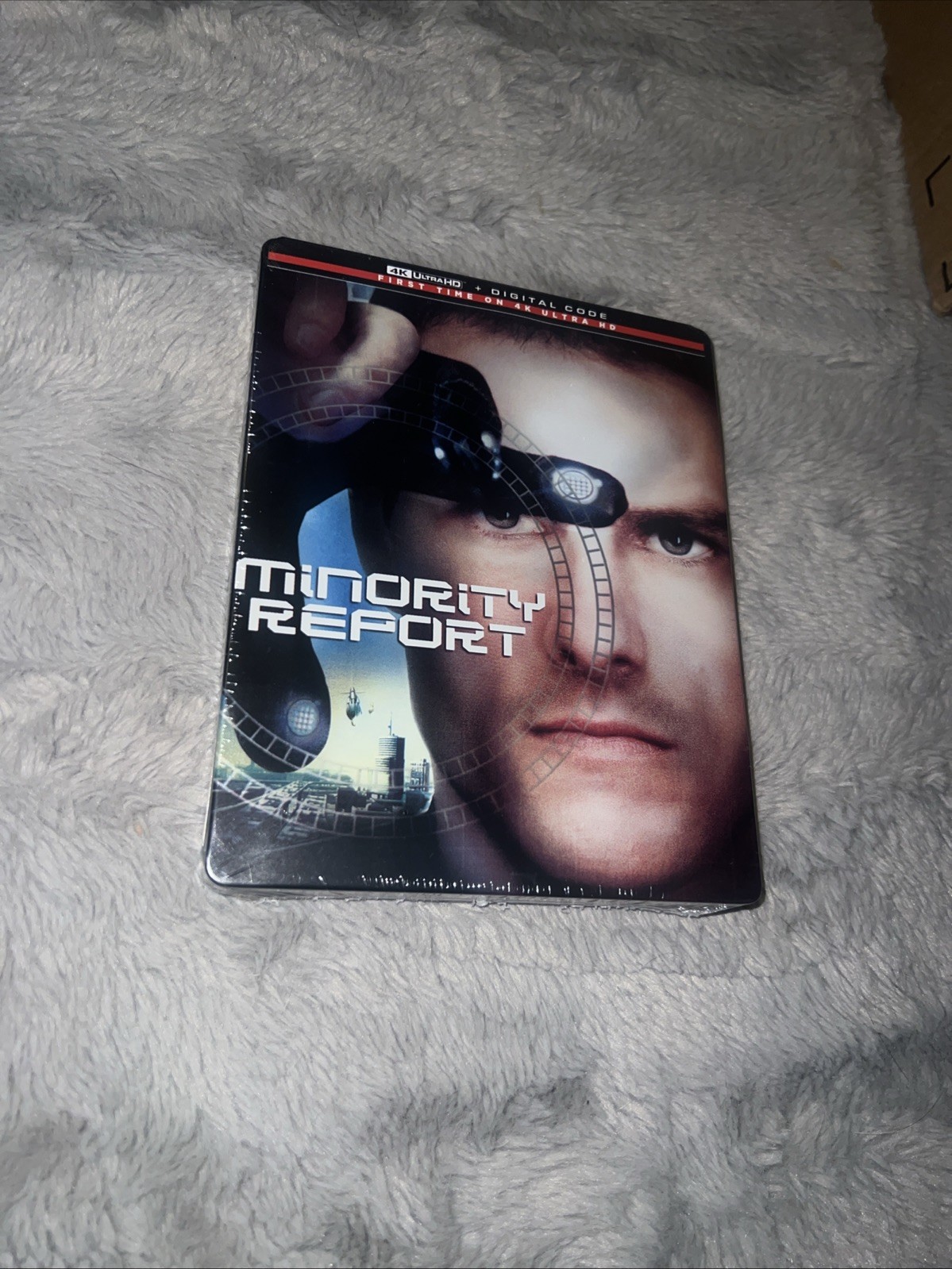 MINORITY REPORT Steelbook 4K UHD + Blu-Ray + Digital Tom Cruise – HELPS STRAYS