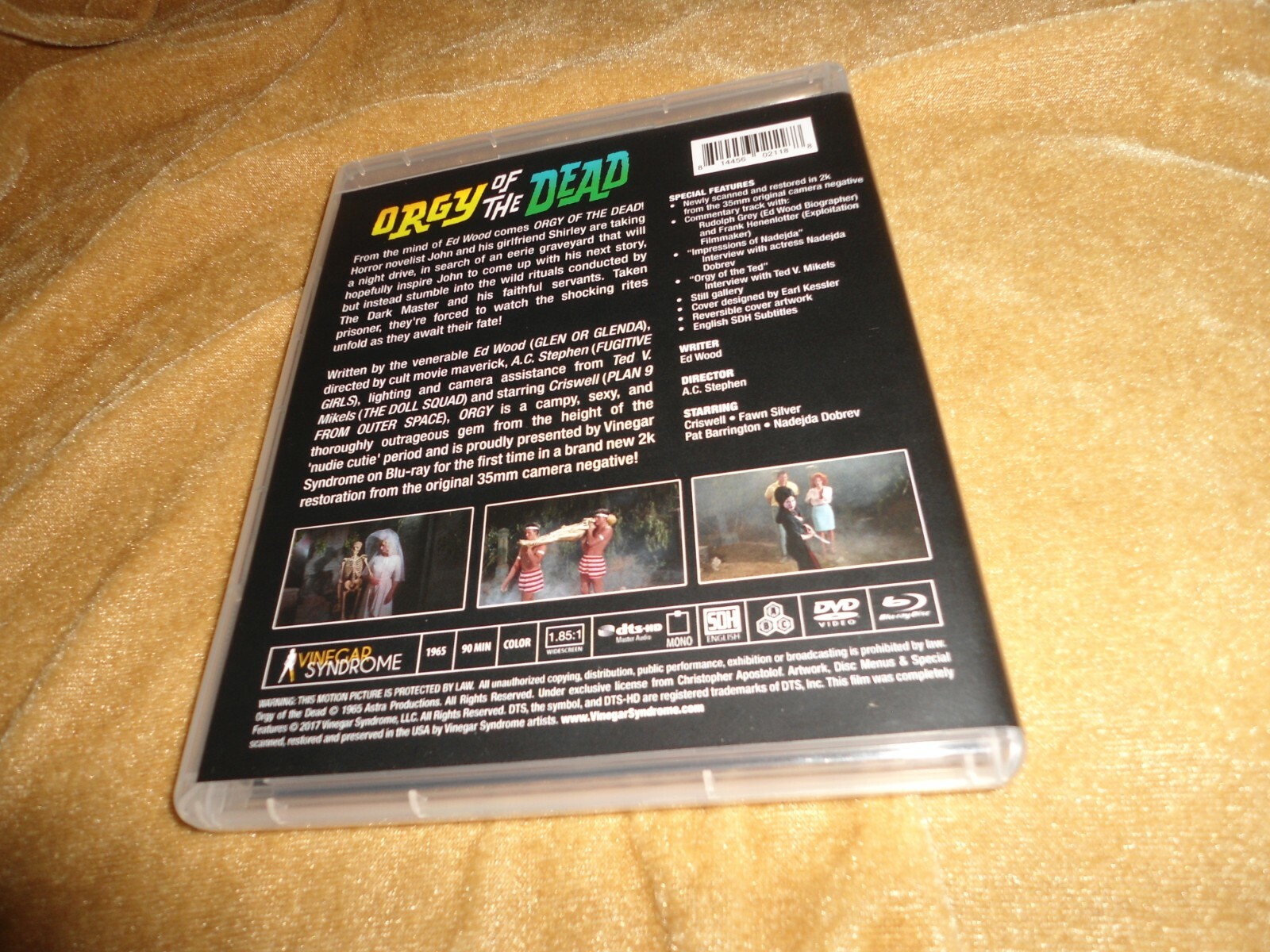 Ed Wood’s Orgy of the Dead (1965) [Blu-ray/DVD Combo]