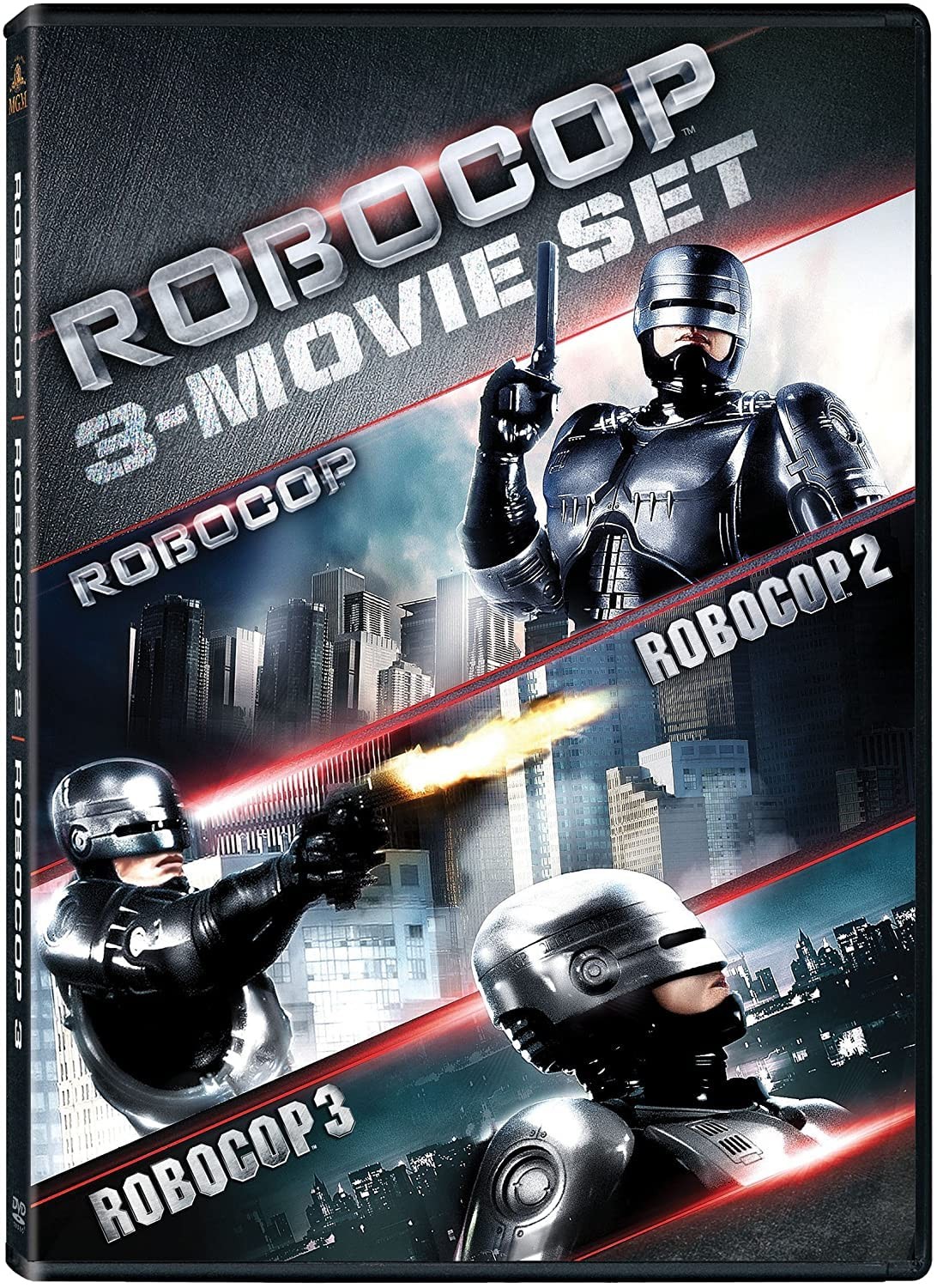 Iconic Robocop 1-3 Trilogy DVD Collection: All 3 Sci-Fi Action Masterpieces