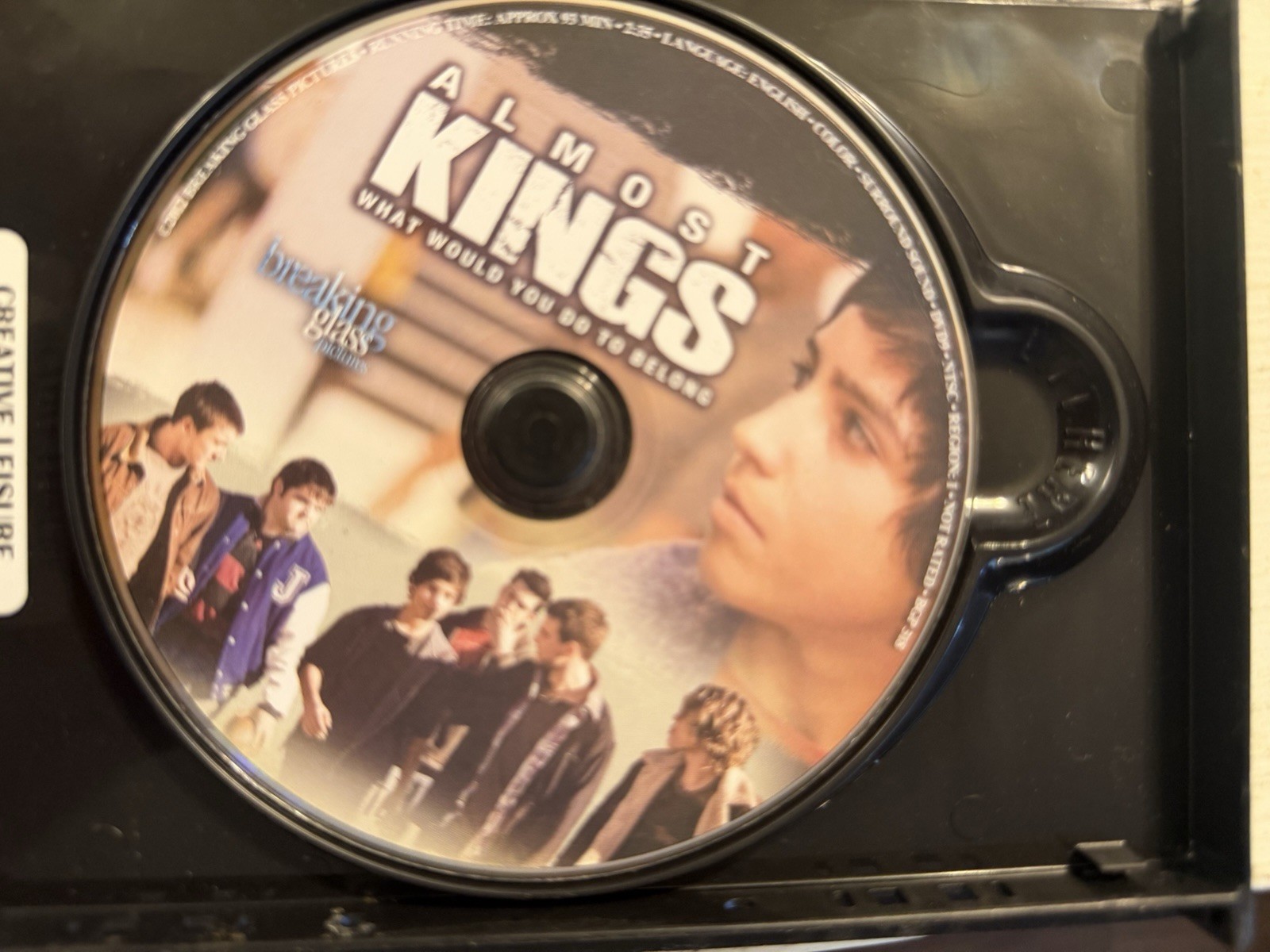 Almost Kings (DVD, 2012) Alex Frost, Billy Campbell RARE OOP HTF Breaking Glass