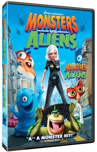 Monsters Vs. Aliens – DVD – VERY GOOD