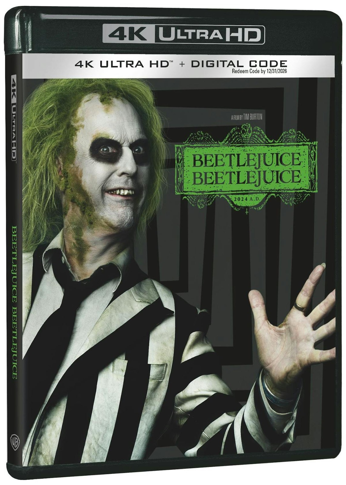 Beetlejuice Beetlejuice 4K UHD Blu-ray NEW