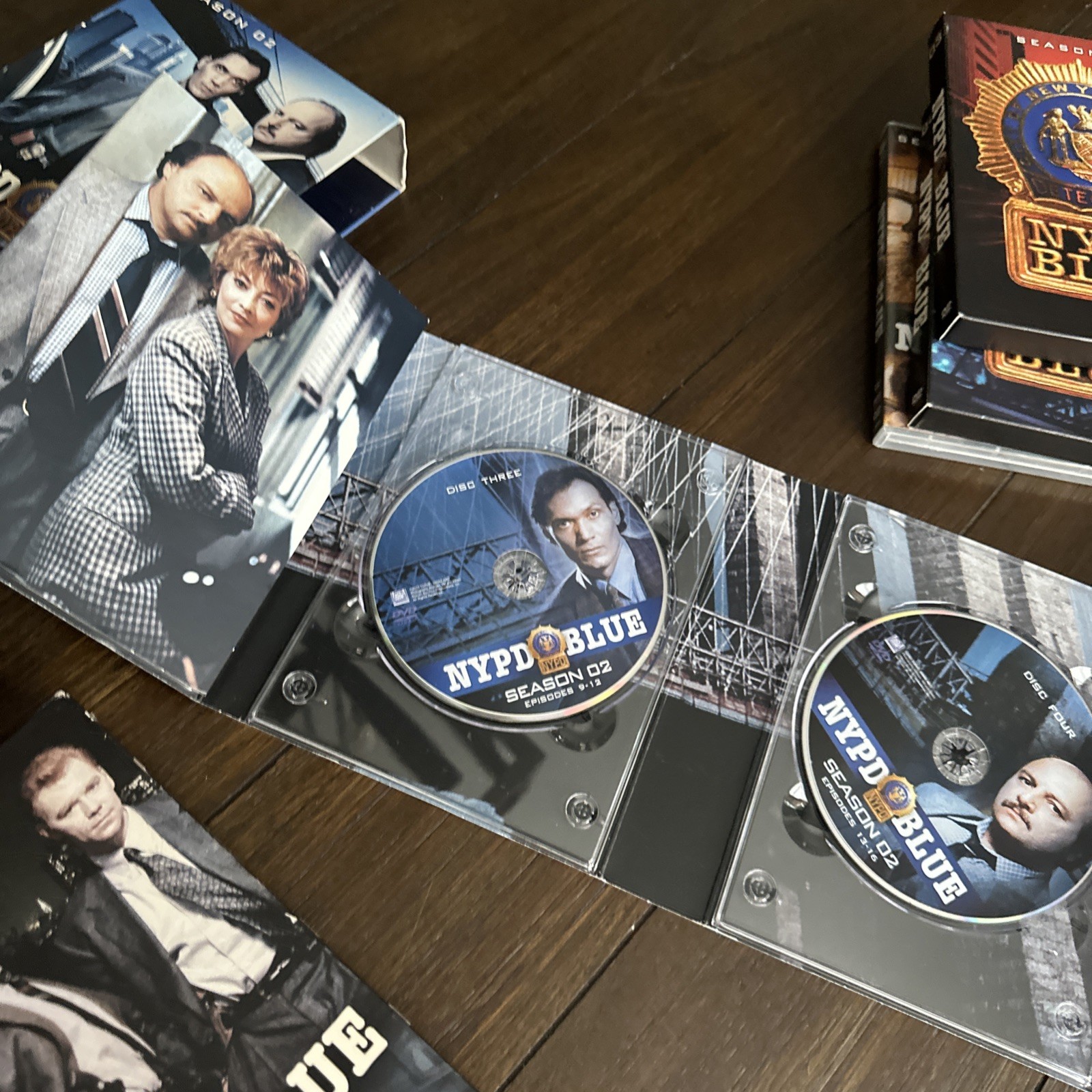 NYPD Blue Lot Seasons 1 2 3 4 5 DVDs see note on season 3