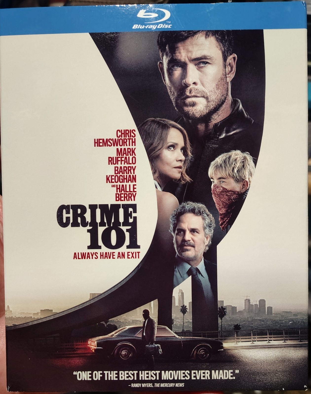 Crime 101 (Blu-ray, 2026) NEW W/ISSUES IN SLIPCOVER.