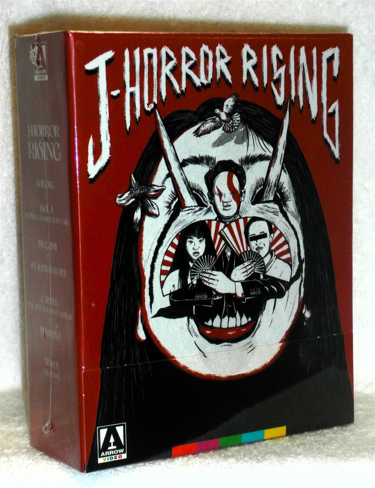 J Horror Rising (Blu-ray, 2024, 4-Disc) japanese horror mystery scary films NEW