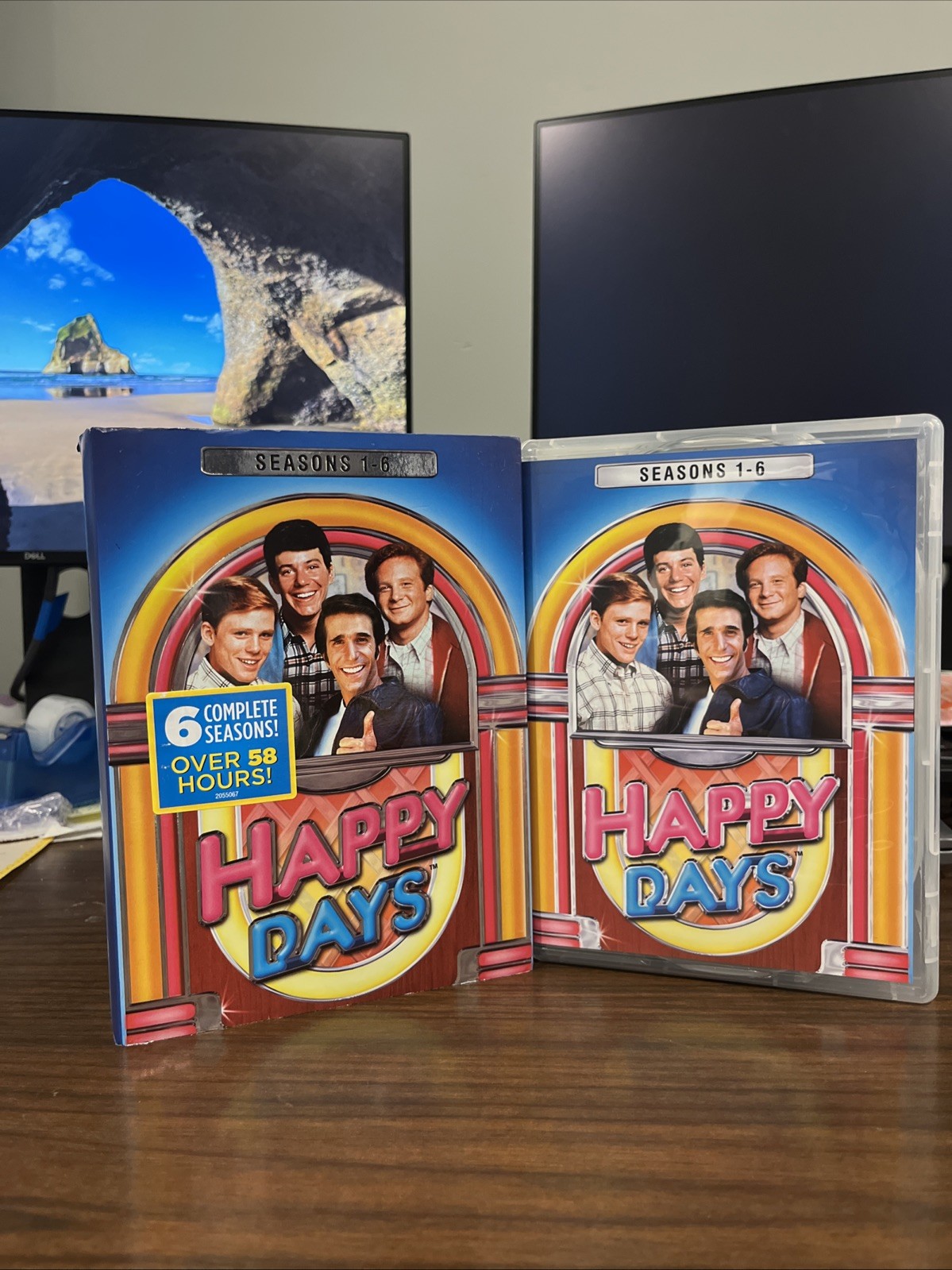 Happy Days: Seasons 1 – 6 – DVD – VERY GOOD With Slipcover Rare HTF