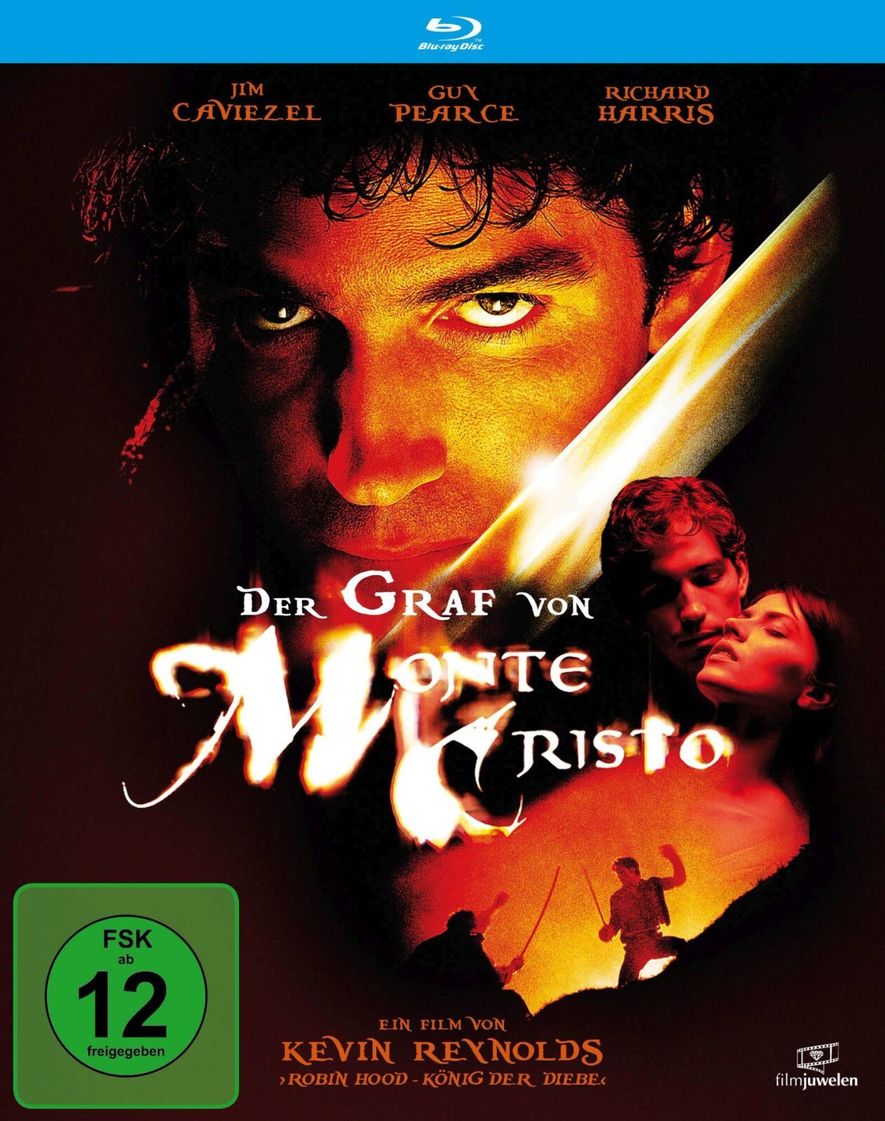 The Count of Monte Cristo (2002) Blu-Ray NEW (German Packaging/English Audio)