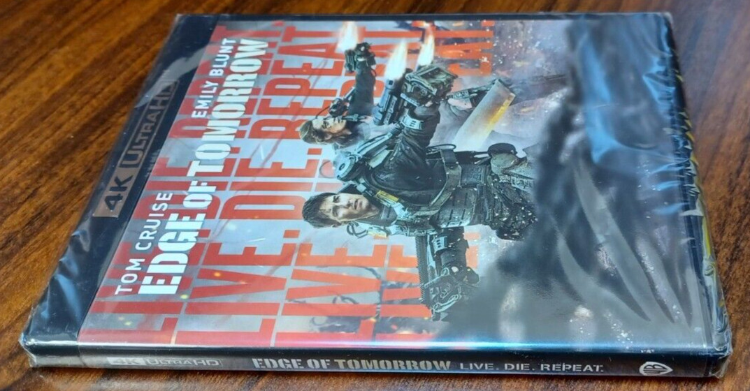 Edge of Tomorrow (4K UHD)-NEW (Sealed)-Free Shipping with Tracking