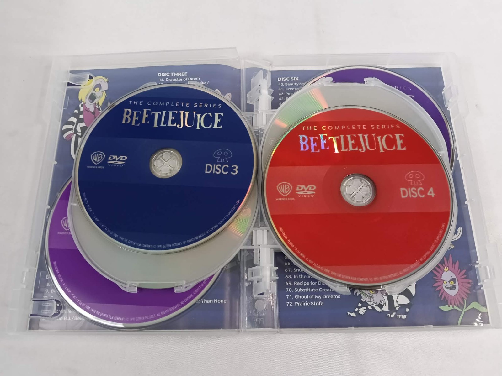 Beetlejuice The Complete Series (DVD, 2013) Animated Gothic Fantasy, Comedy