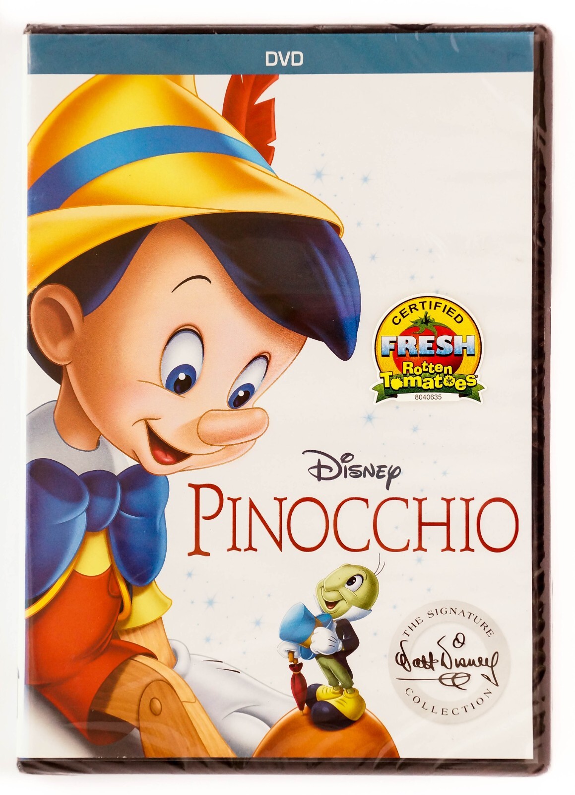 Disney Pinocchio The Signature Collection 2017 DVD Sealed New Full Screen 1.33:1