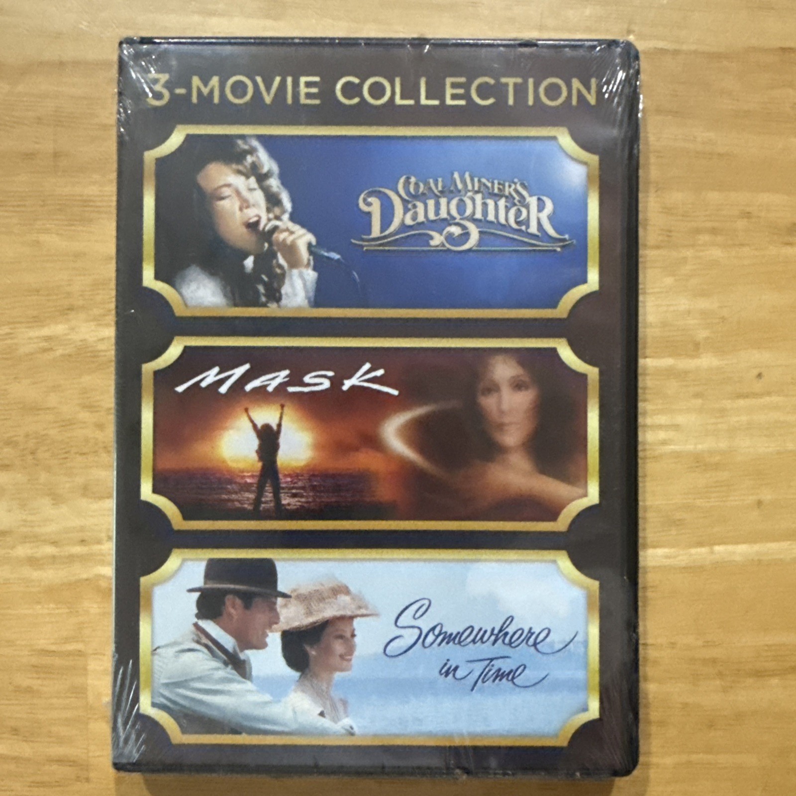 3 Movie Collection -Coal Miners Daughter-Mask-Somewhere in time