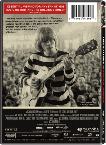 The Stones – The Stones and Brian Jones [New DVD] Ac-3/Dolby Digital, Widescreen