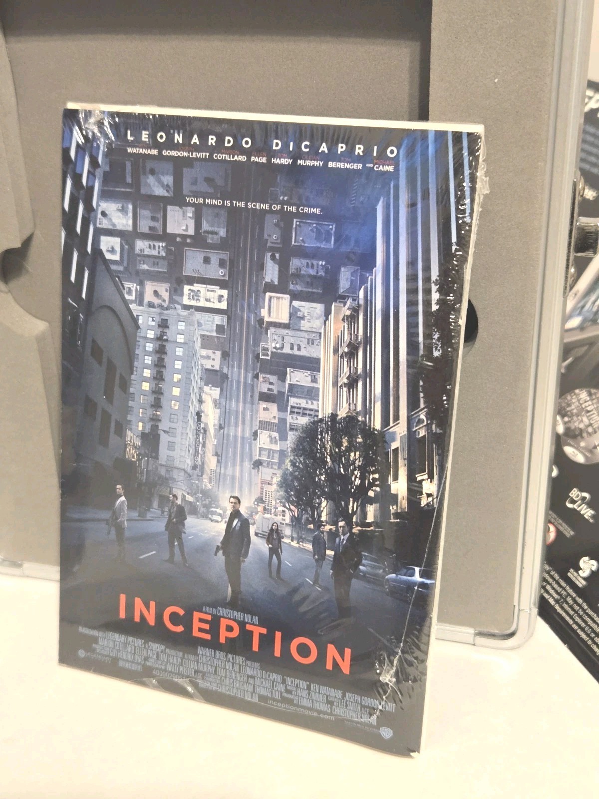 Inception Limited Edition Dream Machine Briefcase Blu-ray Region Free UK Releas