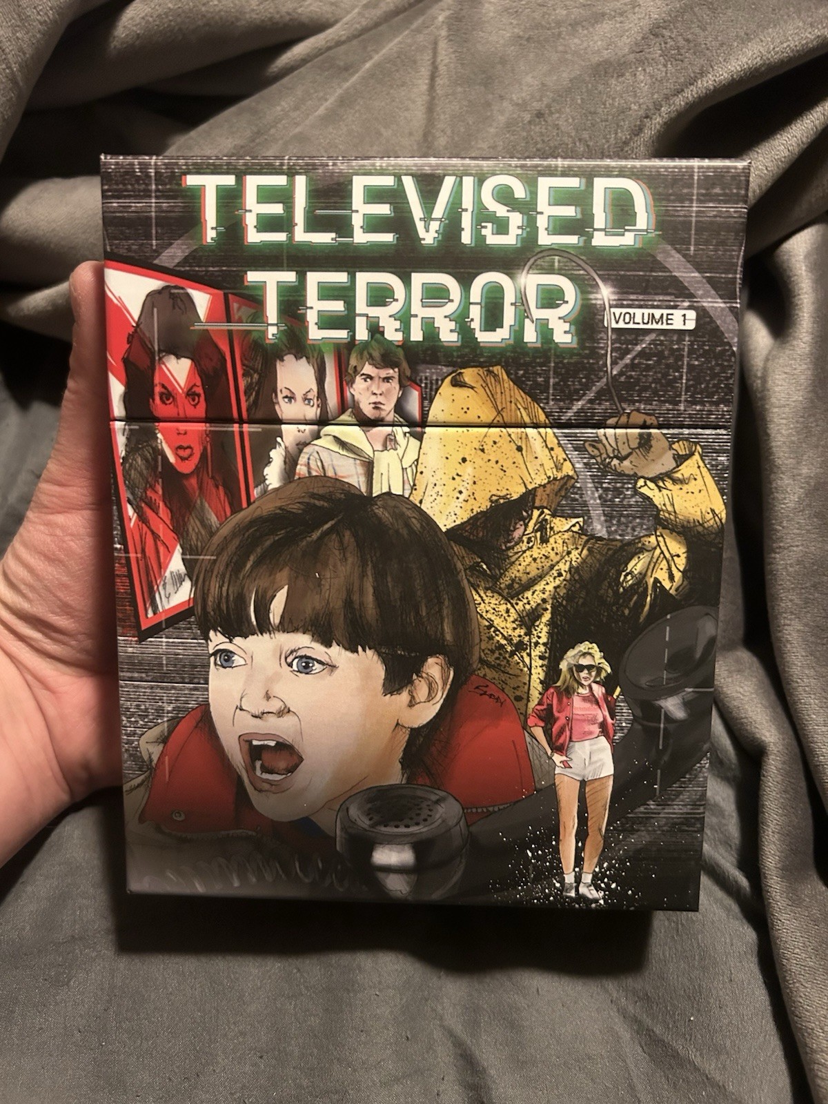 Televised Terror Vol. 1 Blu-ray • Vinegar Syn • OOP Boxset/3 Movies • NEW/Sealed