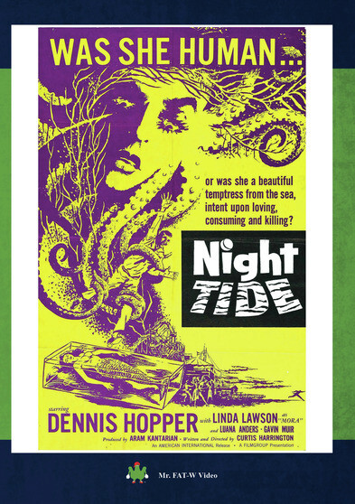 Night Tide,New DVD, Marjorie Cameron,Ben Roseman,H.E. West,Tom Dillon,Marjorie E