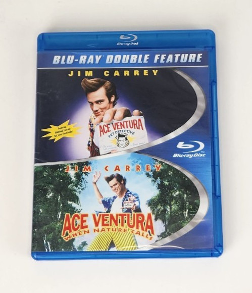 Jim Carrey Ace Ventura Pet Detective & When Nature Calls Blu-Ray Double Feature