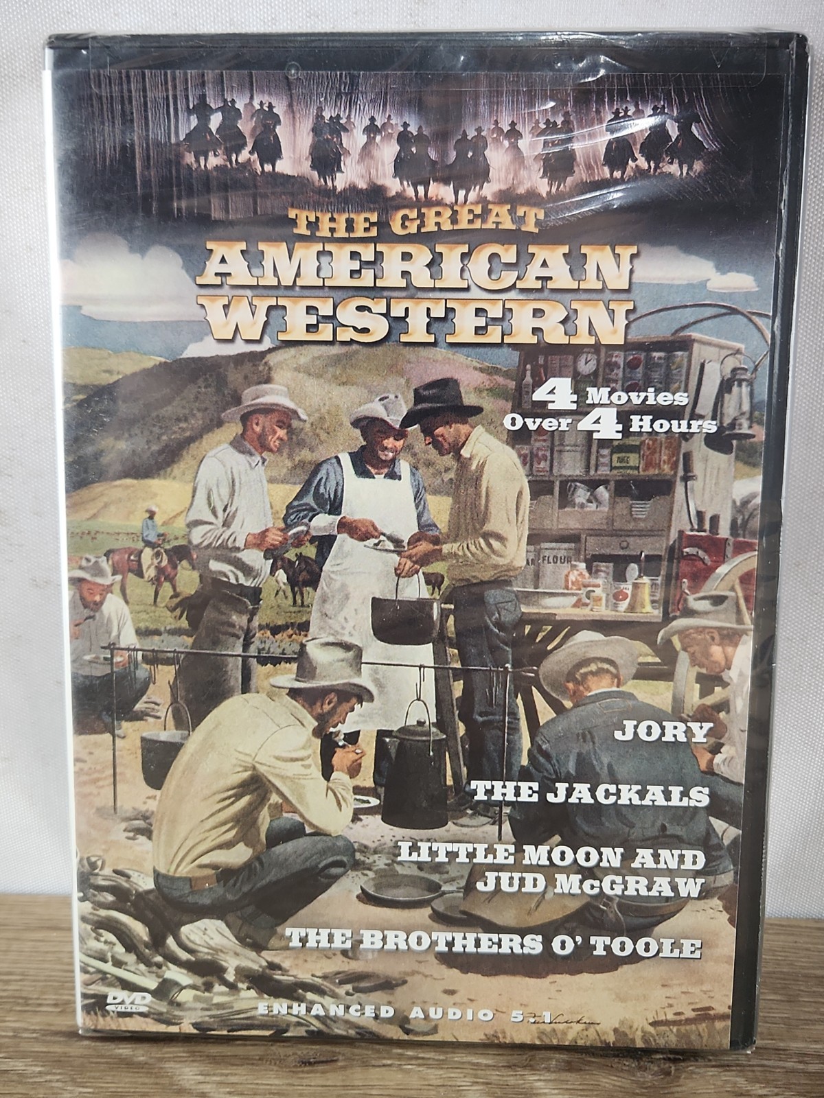 The Great American Western Vol. 14 – 4 Movie Collection (DVD, 2003) (Disc Loose)