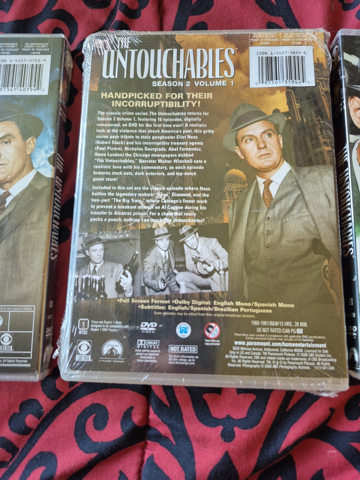 The Untouchables: TV Series Complete Seasons 1-3 (DVD) 2&3 NEW Sealed 1 Open