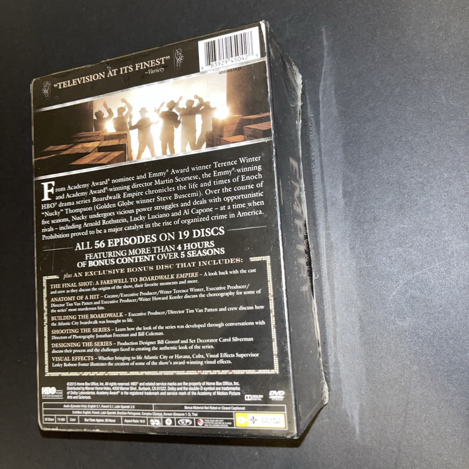 Boardwalk Empire: the Complete Series (DVD 2015 HBO ) All 56 Episodes 19 Discs