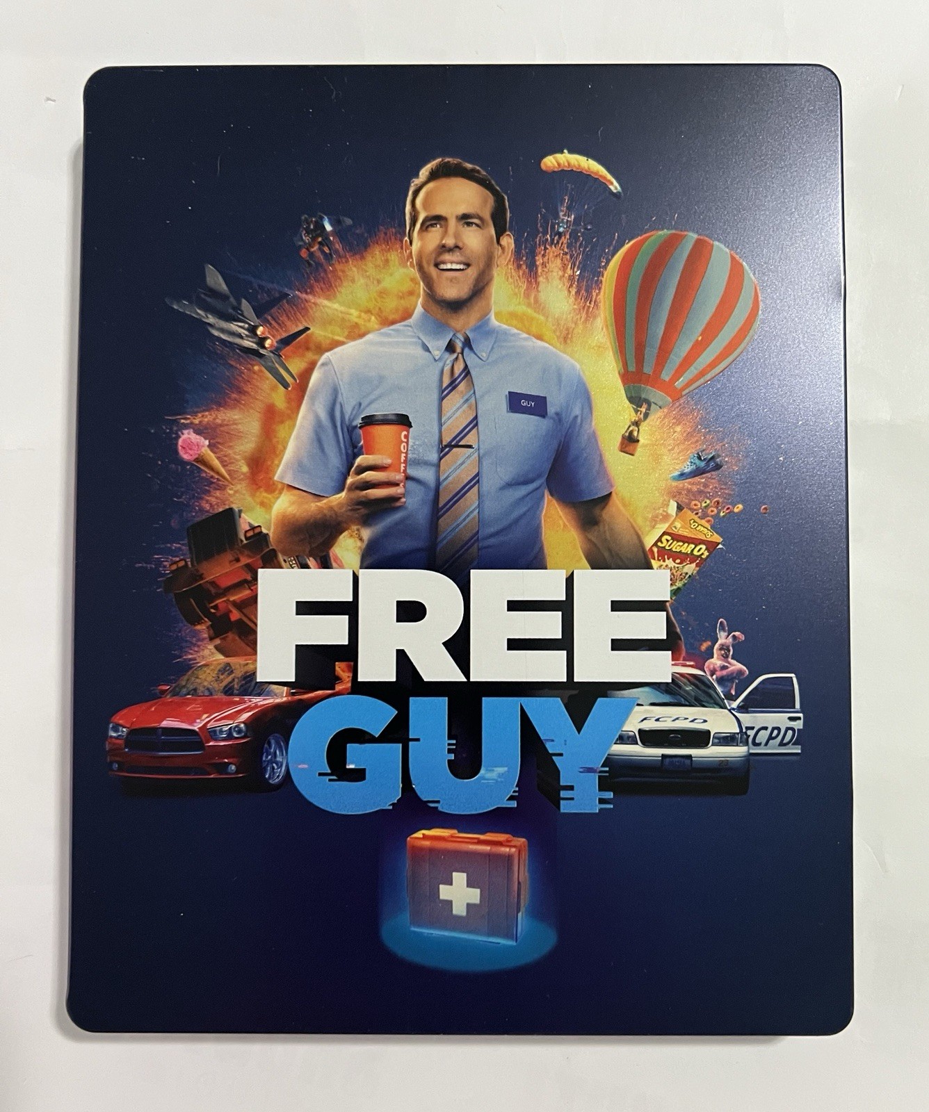 Free Guy Steelbook 4k UHD + Blu-Ray w/ Protector *NO DIGITAL*