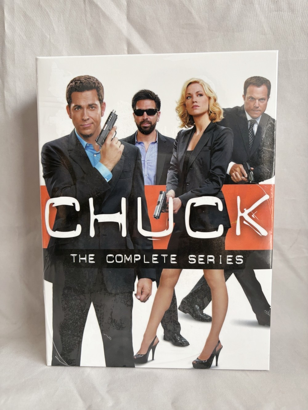 Chuck The Complete Seasons 1-5 DVD (23-Discs Box Set)