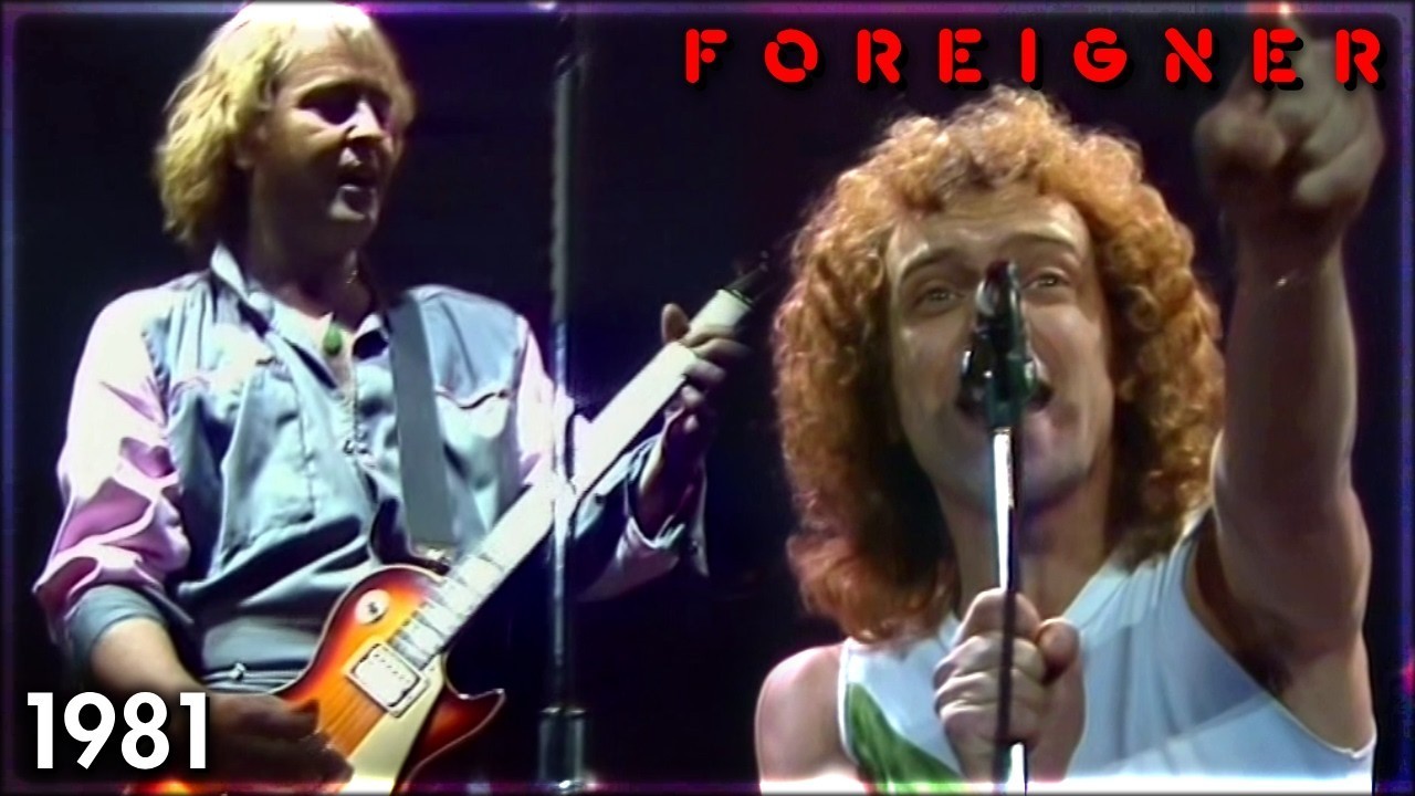 Foreigner Live In Dortmund Rock Pop 12-19-1981 Concert DVD Free Shipping