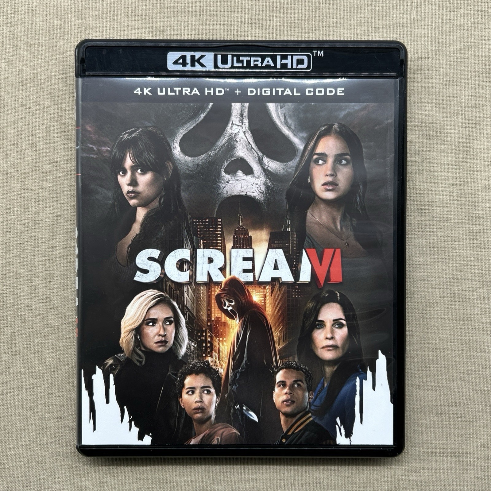 Scream VI (6) (4K UHD 2023) Sequel Slasher Horror Melissa Barrera Jenna Ortega +