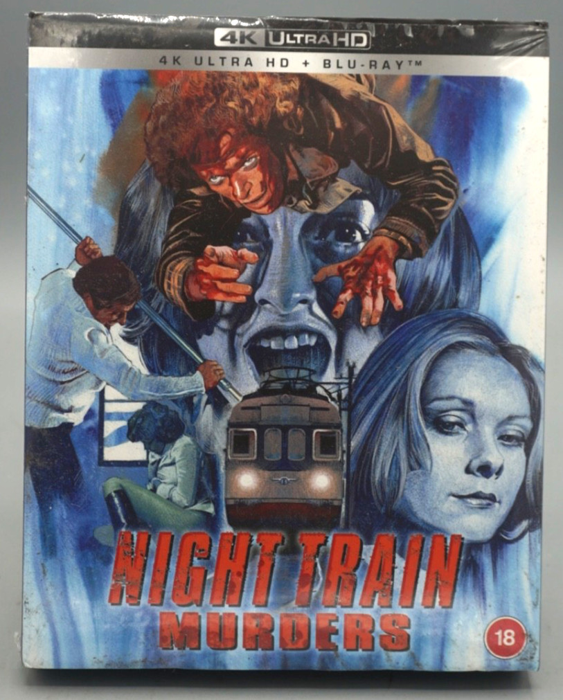 NIGHT TRAIN MURDERS – 4K ULTRA HD/BLU-RAY – SLIPCASE – 88 FILMS – Import NEW