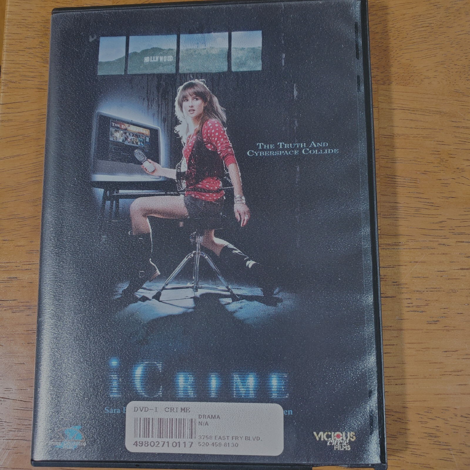 I Crime DVD Indie Film Vicious Flick Films Breaking Glass Independent Urban Film