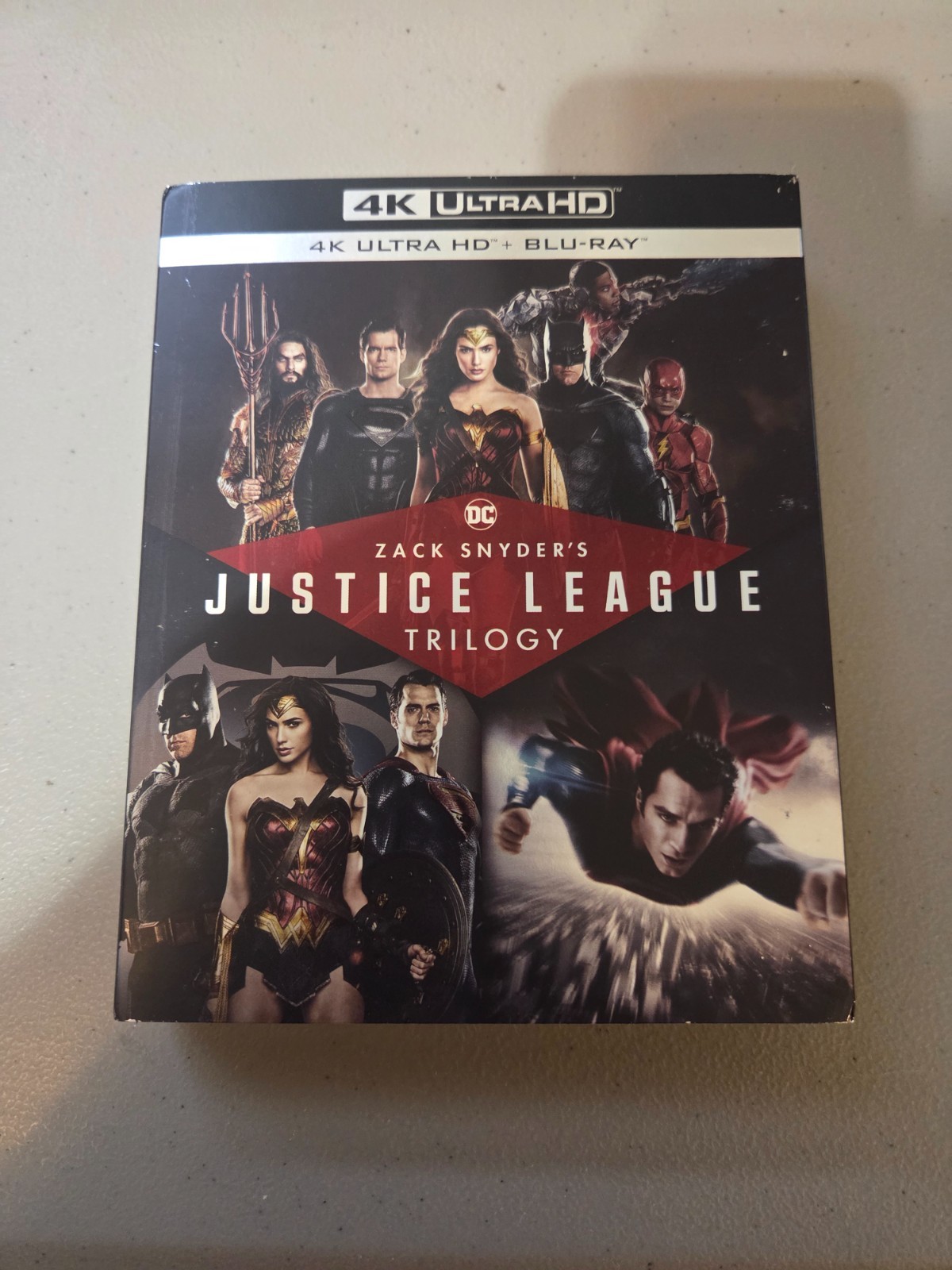 Zack Snyder’s Justice League Trilogy – 4K UHD / Blu-ray – No Digital Code