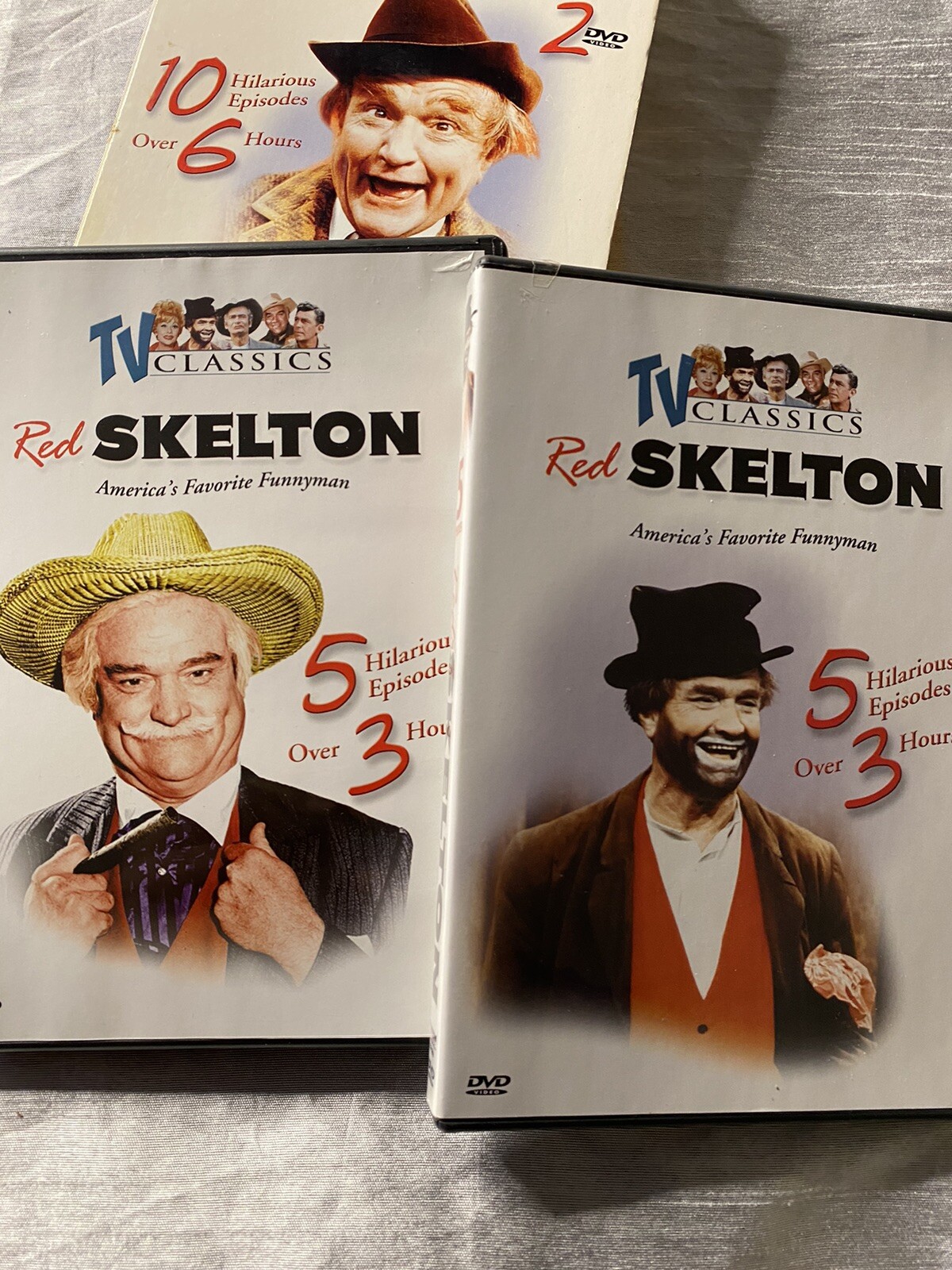 Red Skelton TV Classics Platinum DVD, 2003, 2-Disc Set, 10 Episodes) 360 min