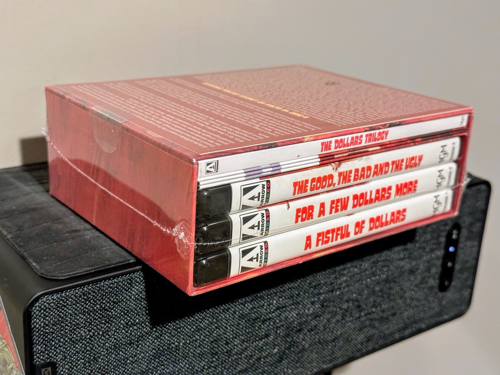 The Dollars Trilogy (4K UHD, Blu-Ray) [Region Free + B] LE Arrow UK Box Set NEW