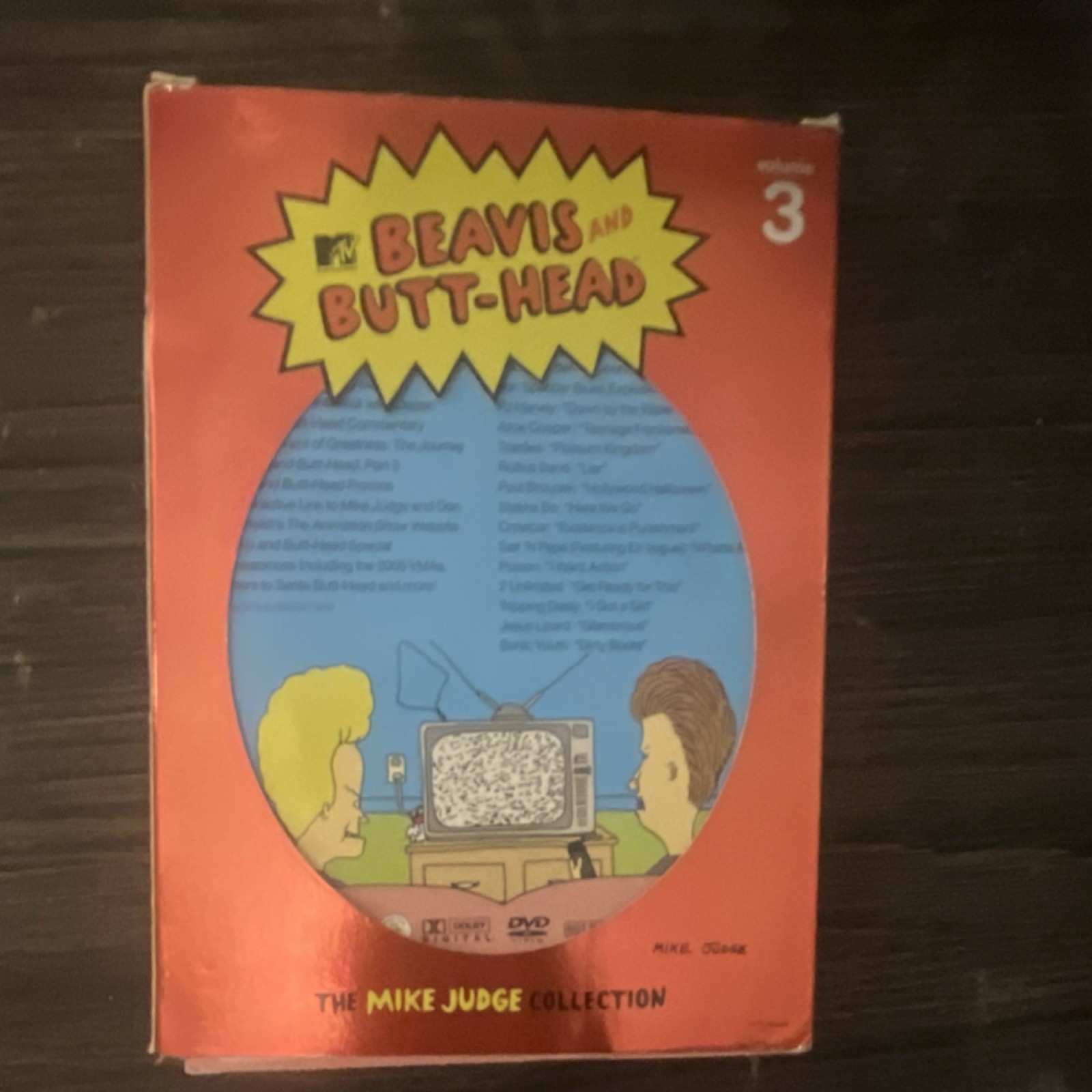 Beavis and Butt-Head Mike Judge Collection Vol 3 DVD Box Set MTV Comedy