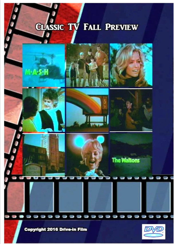 Classic TV Fall Preview 1967-1972 DVD Television show from original 16mm