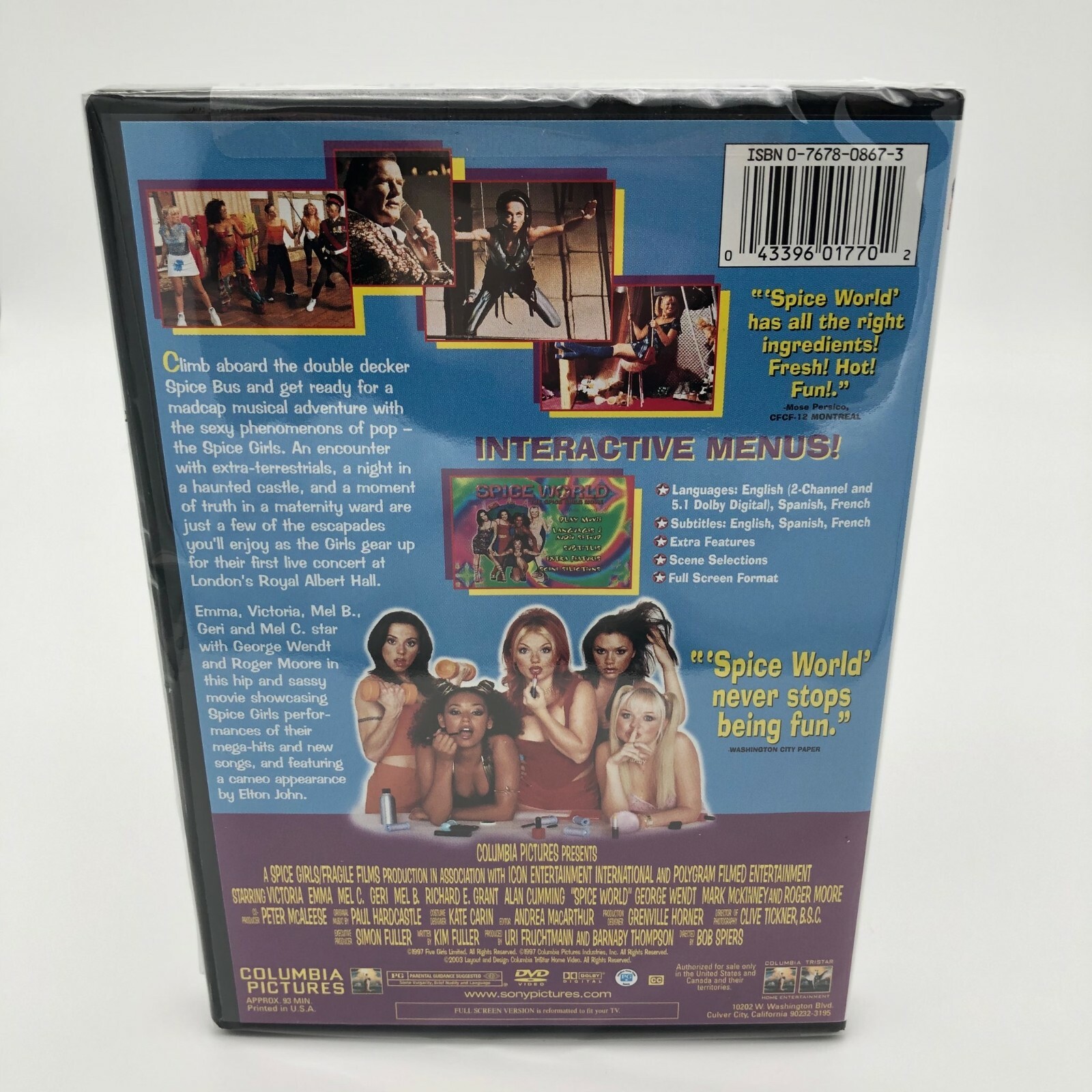 Spice World (DVD, 1998)