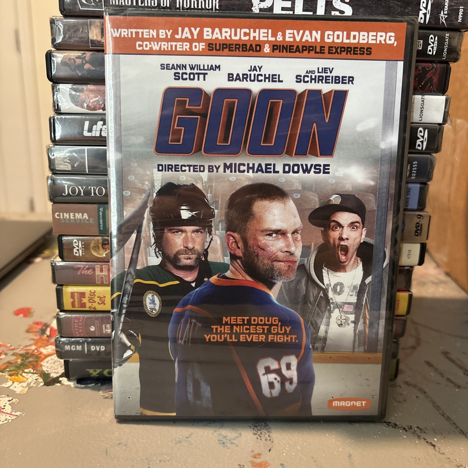 Goon DVD Seann William Scott,Liev Schreiber,Jay Baruchel, Michael Dowse New- G