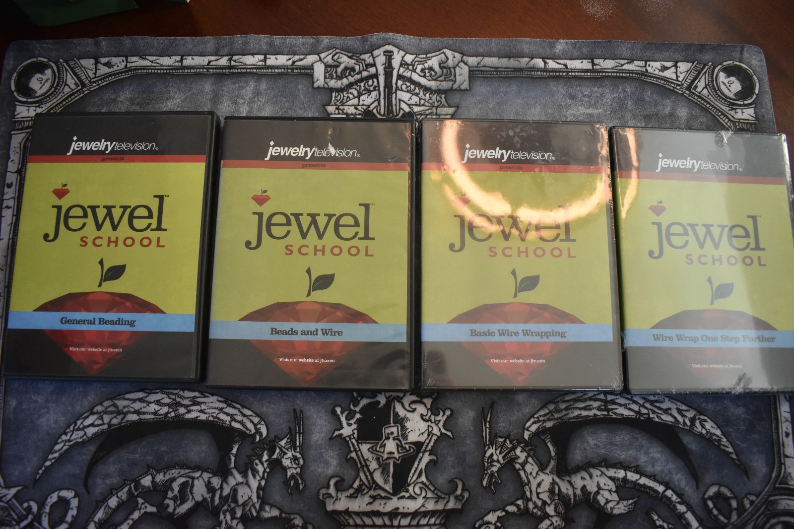 Jewelry Television Jewel School 4 Disc DVD Lesson Set