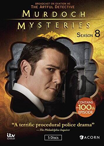 Murdoch Mysteries, Season 8 – DVD By Yannick Bisson – GOOD