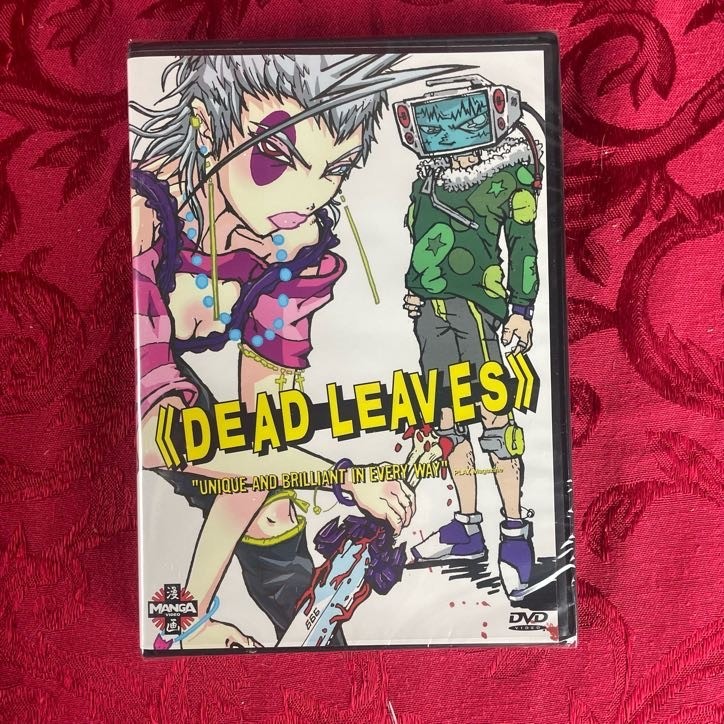 DEAD LEAVES (DVD) Manga Video, Anchor Bay, Michael Ross