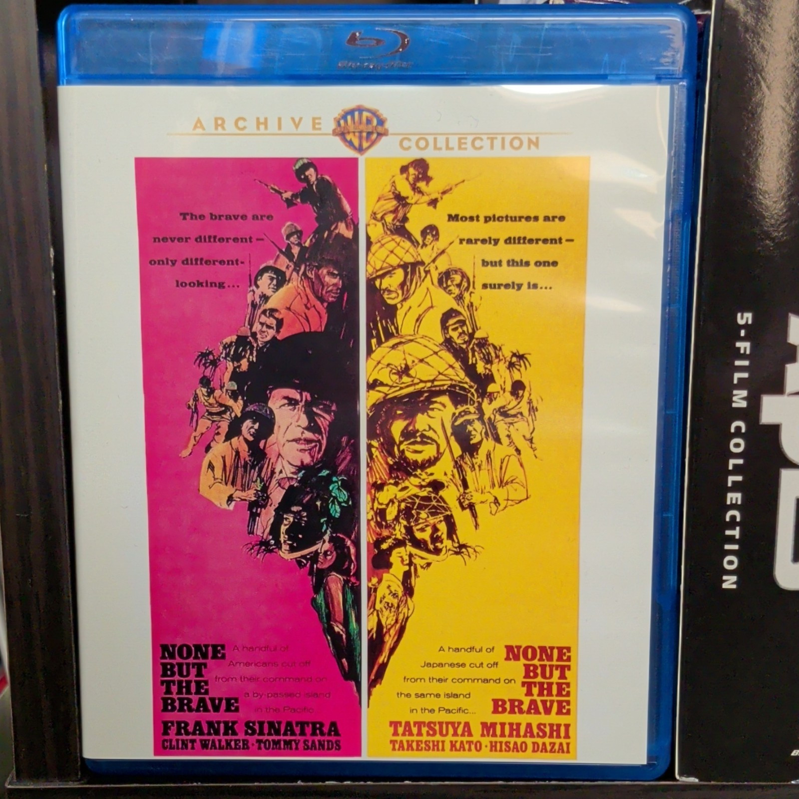 Warner Archives None But The Brave Blu-ray Archive Collection Frank Sinatra
