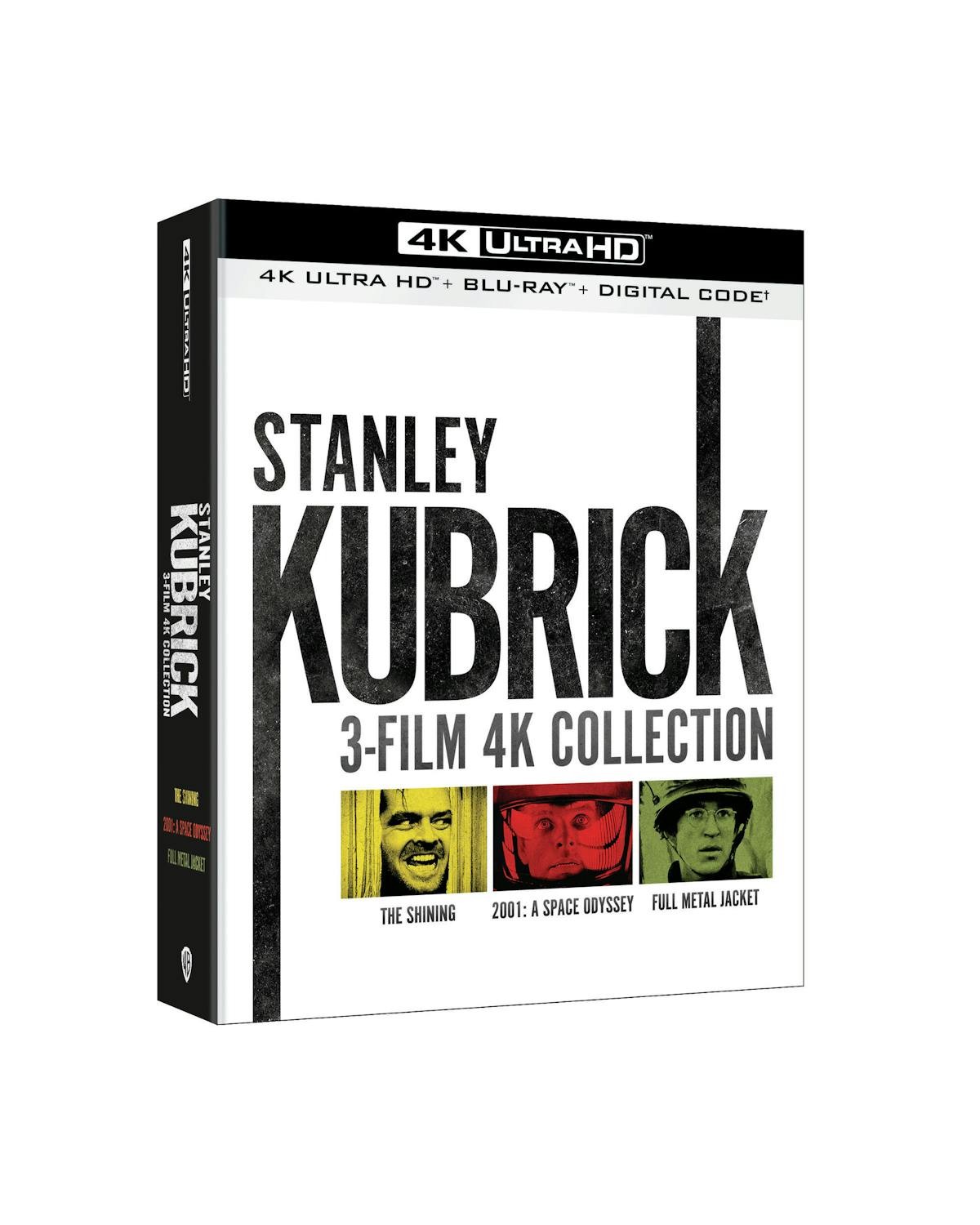 Stanley Kubrick 3-film Collection 4K UHD Blu-ray NEW