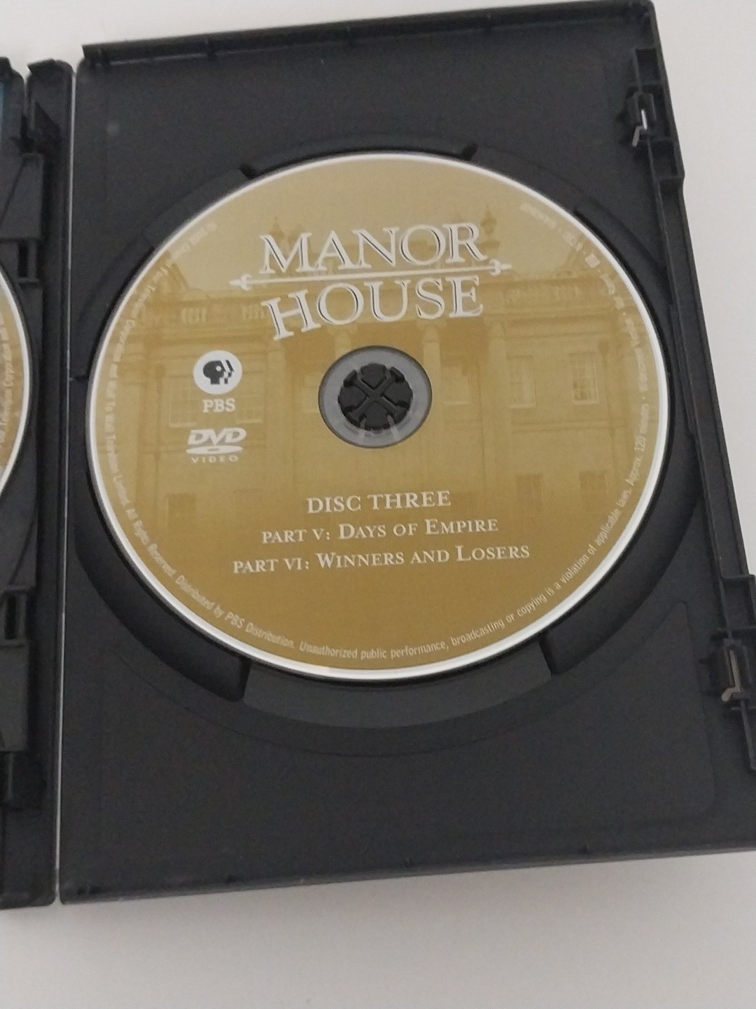 Manor House (3-DVD Set, 2002) PBS Historical Reality TV Documentary Region 1 OOP