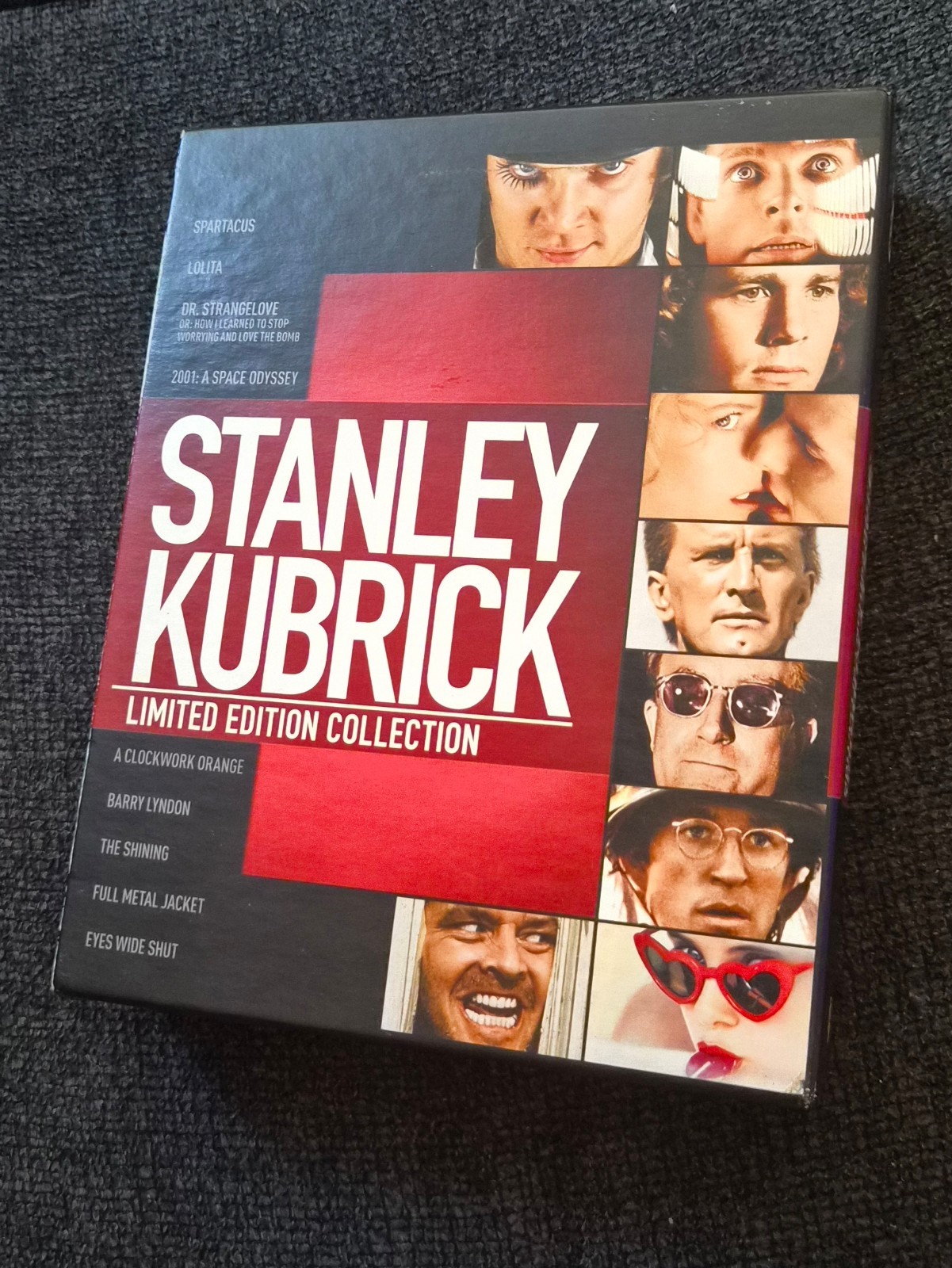 Stanley Kubrick Limited Edition Collection Blu-ray 9 Film Box Set Digibook