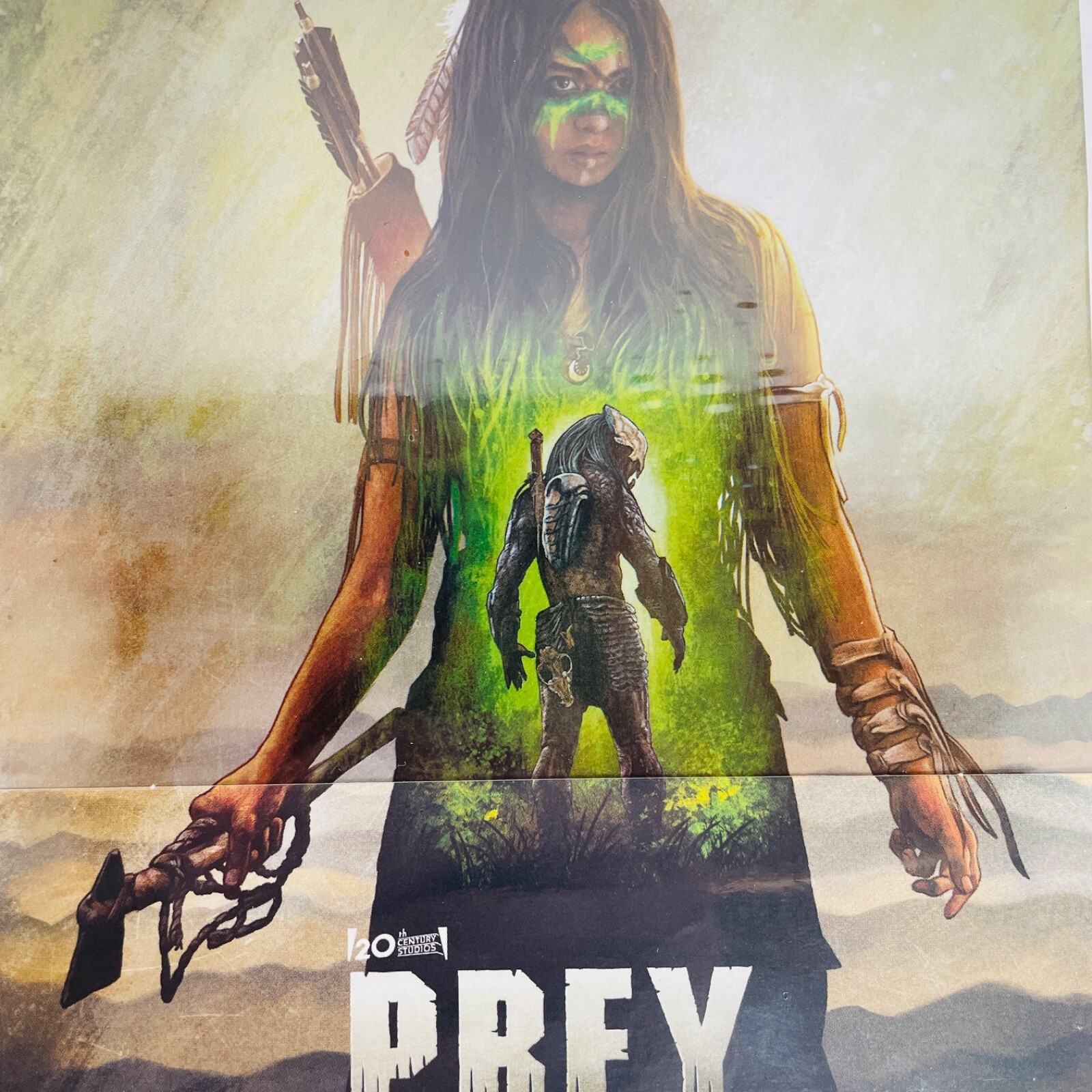 Prey Amber Midthunder 4K BR Steelbook 20th Century Studios All Region Imported